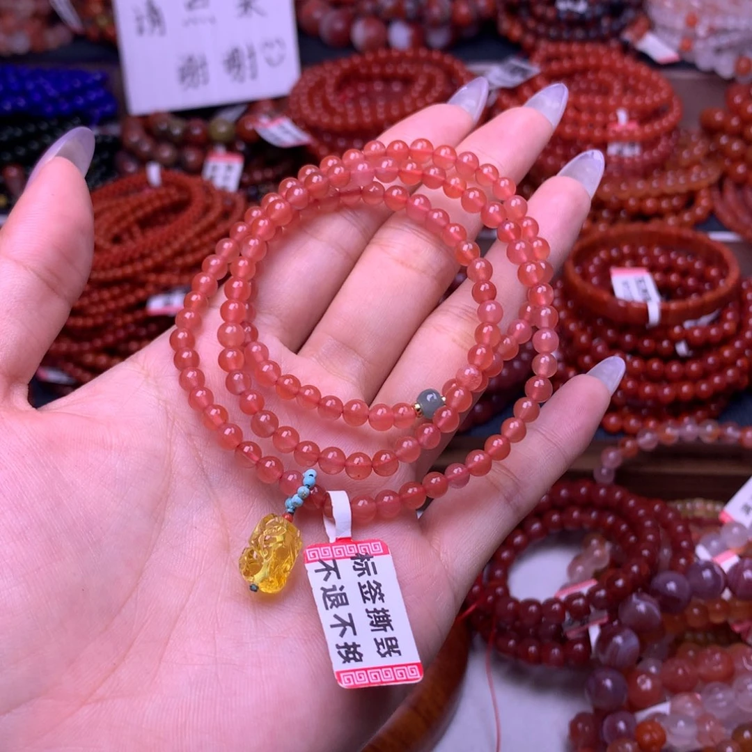 未镶嵌手链南红玛瑙16号卡4