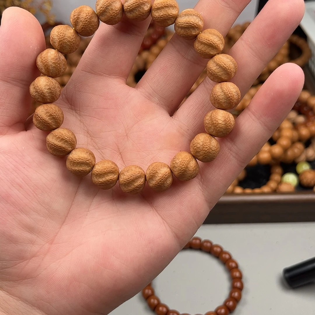 猴头核桃手串灵蛇猴头微微微瑕疵