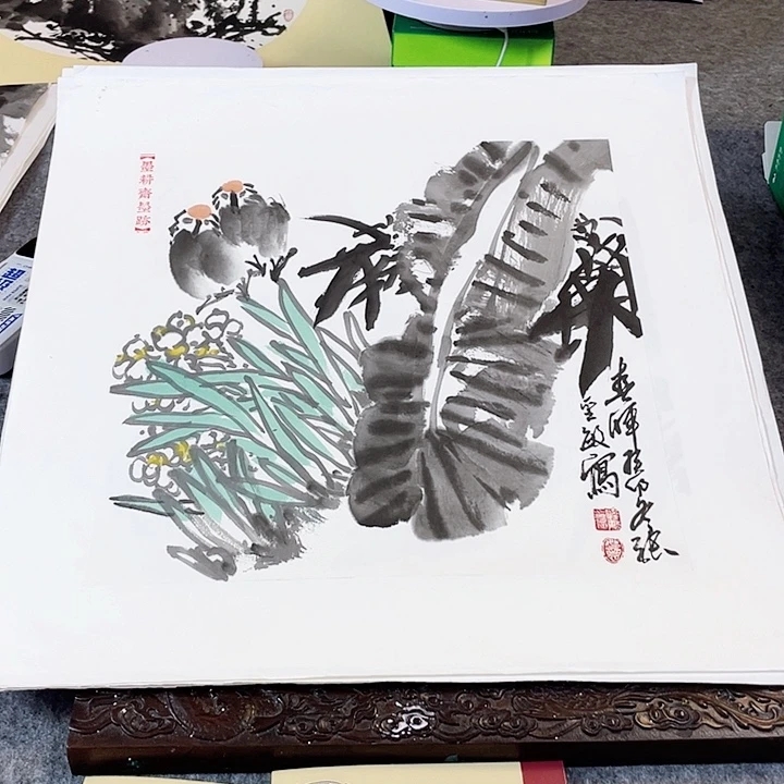 国画张圣敏先生纯手绘作品