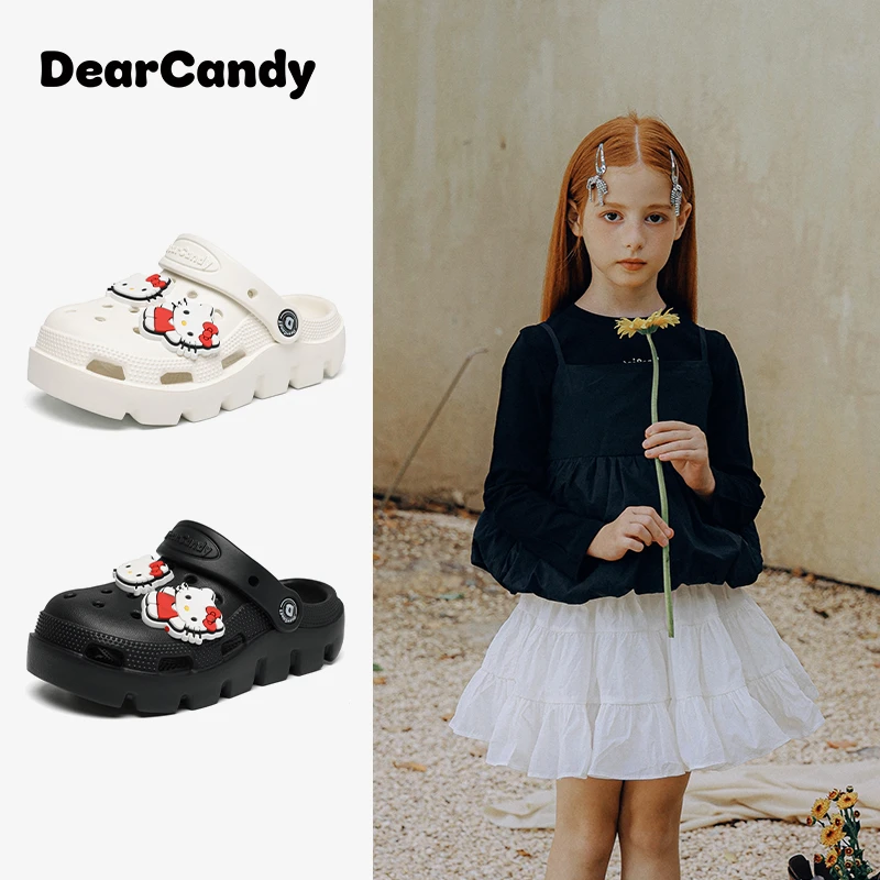 Dear Candy洞洞鞋宝宝夏季防滑轻便踩屎感凉拖鞋696