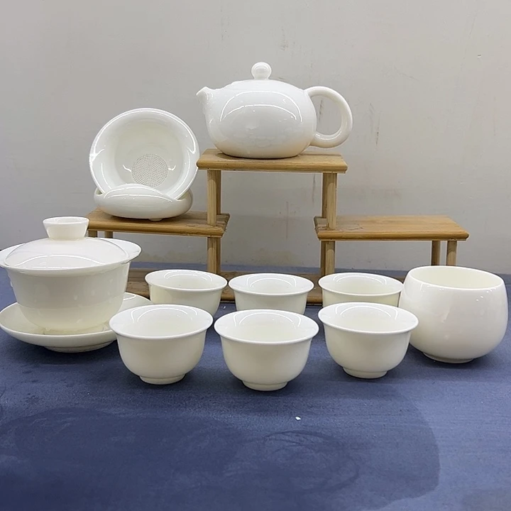 褪***瑰陶德化白瓷羊脂玉瓷