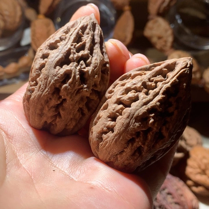 千***鲤文玩核桃吊坠东北21