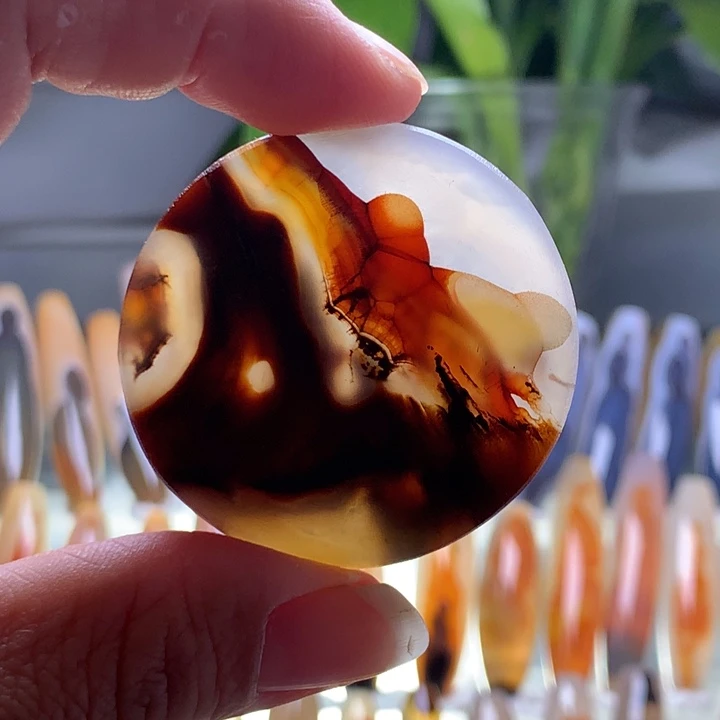 合金玛瑙/玉髓珠宝半成品126