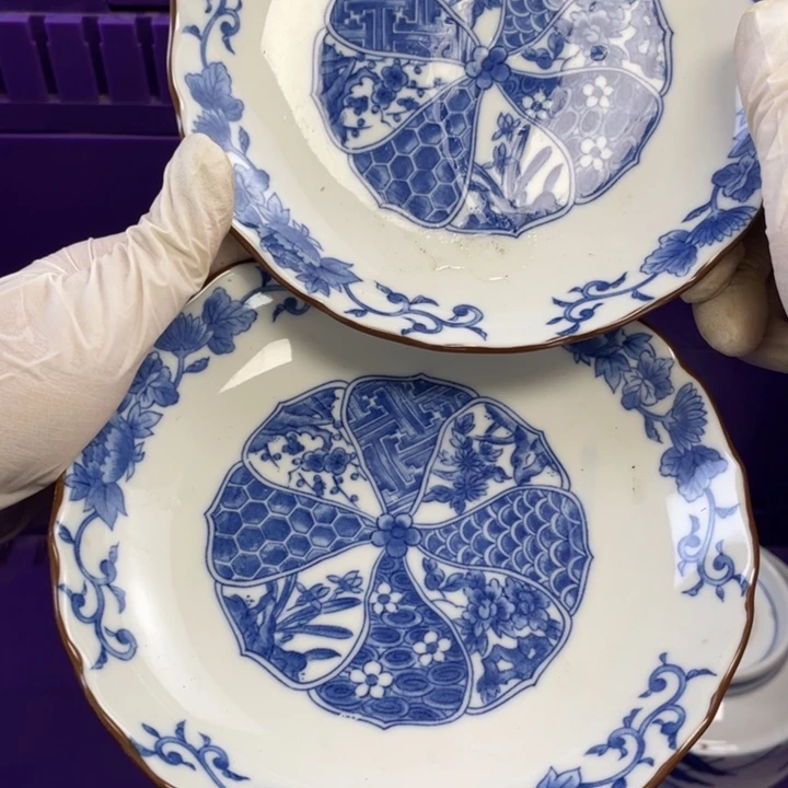 琉璃手工艺品他家瓷器真美…