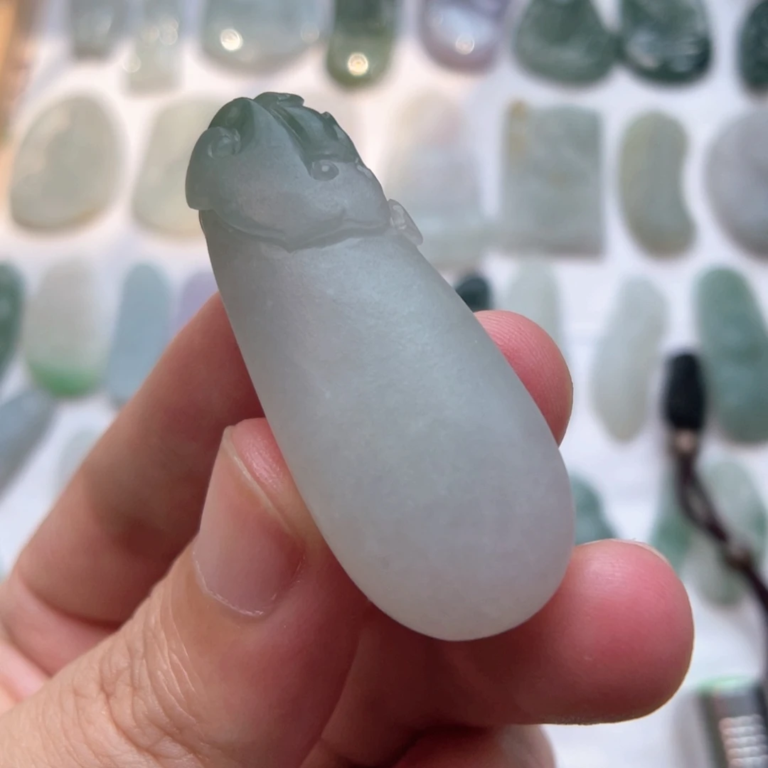 定制翡翠未镶嵌福瓜