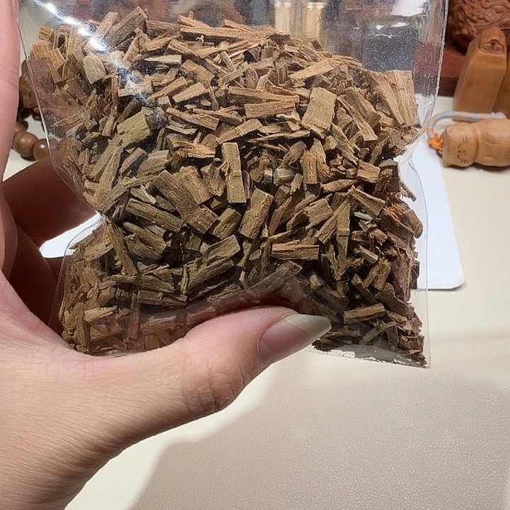 大****檀香木印度老山檀香米粒料500