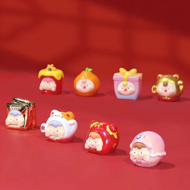【对对碰】福运将至萌粒福袋系列_汤圆潮玩摆件盲盒