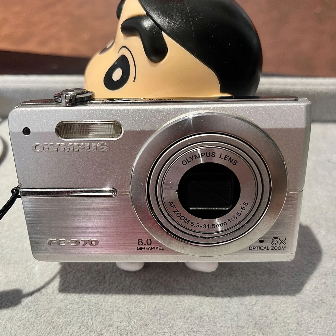 9新 Olympus/奥林巴斯 FE370 800w像素 迷你随身 冷白皮 自备xd卡