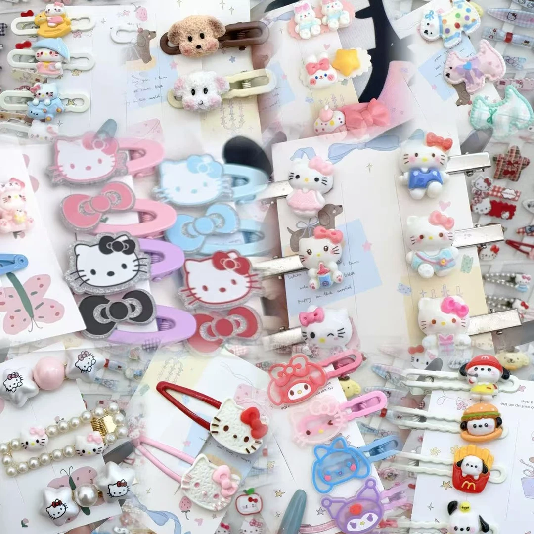 【对对碰 许愿】DIY可爱卡通发卡 发夹网红手工甜美