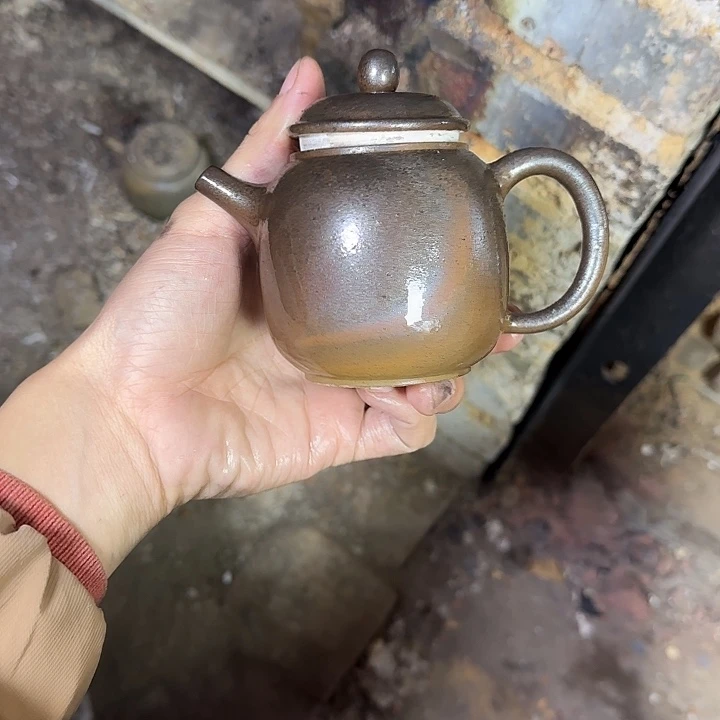 茶壶紫砂坭兴陶柴烧