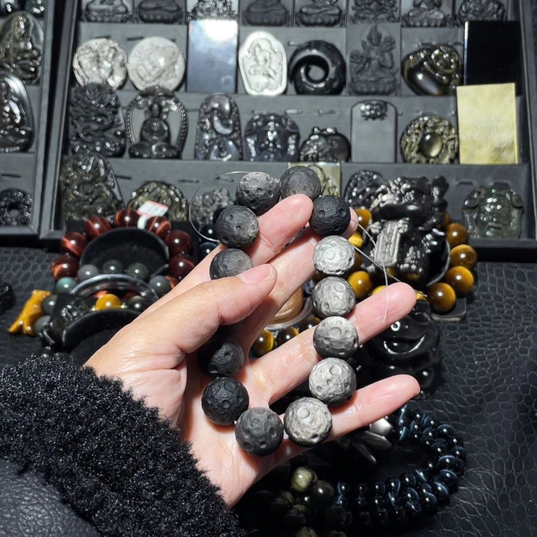 黑曜岩手链未镶嵌C****F