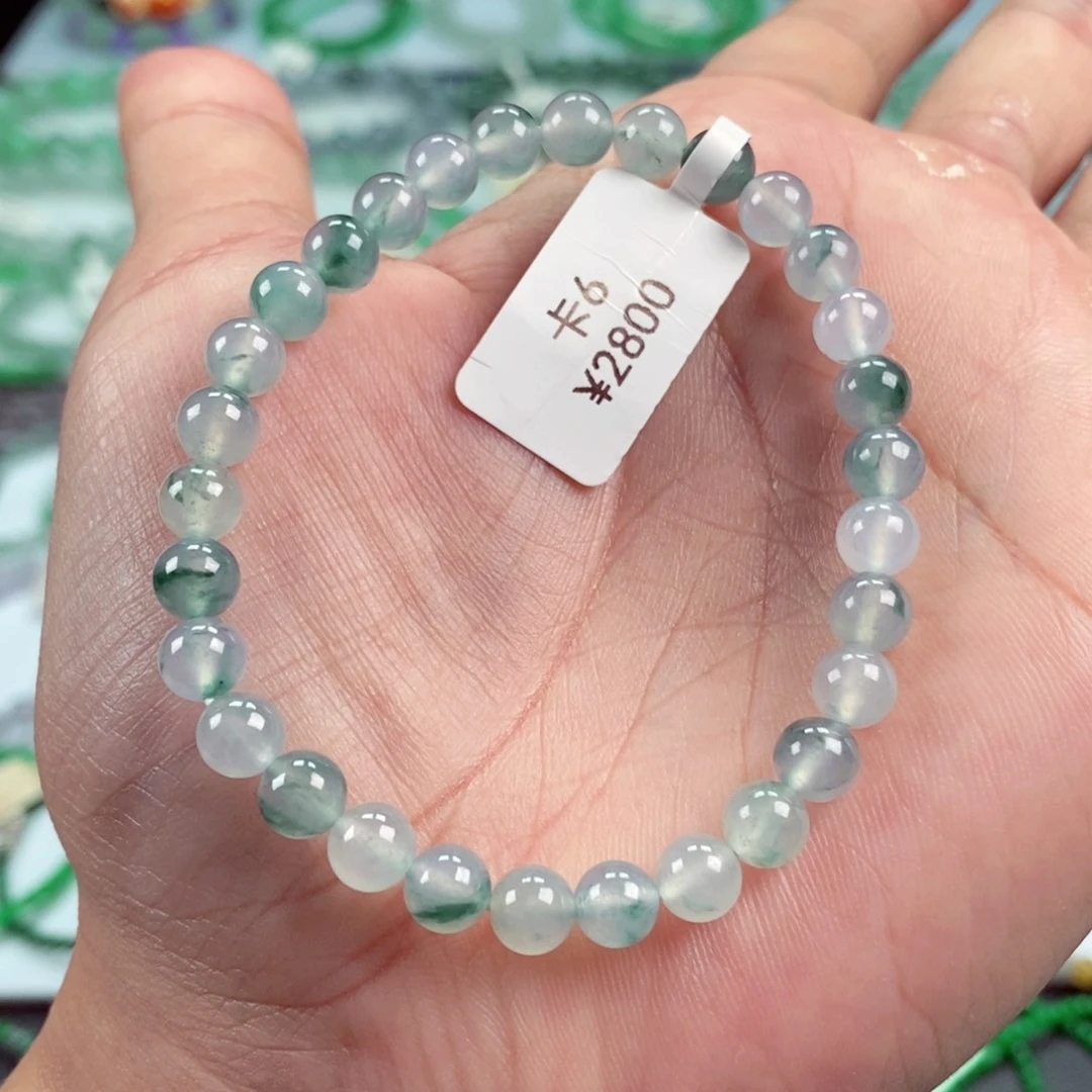 未镶嵌手链翡翠卡6