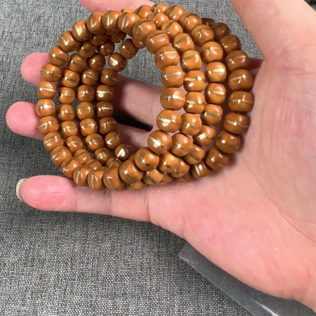 金刚菩提吊坠紫金鼠六方金腰带