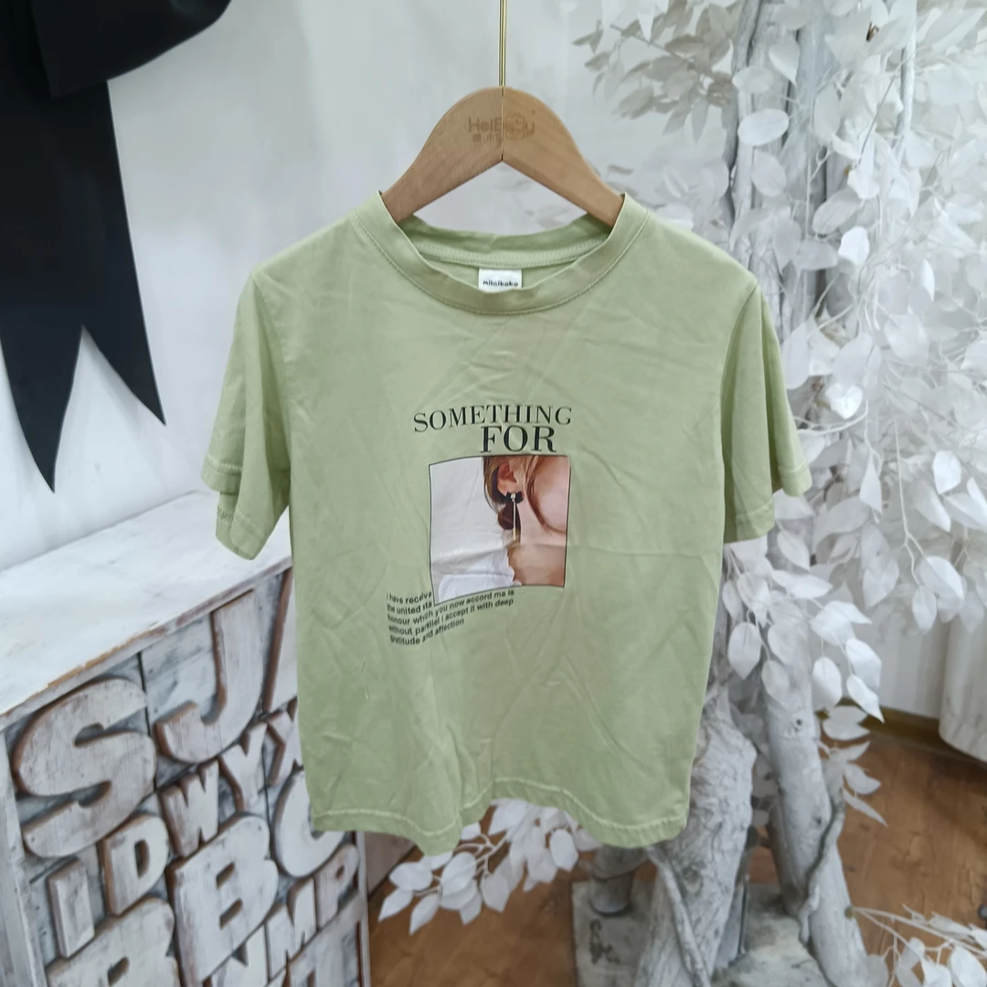 R440绿色短袖上衣