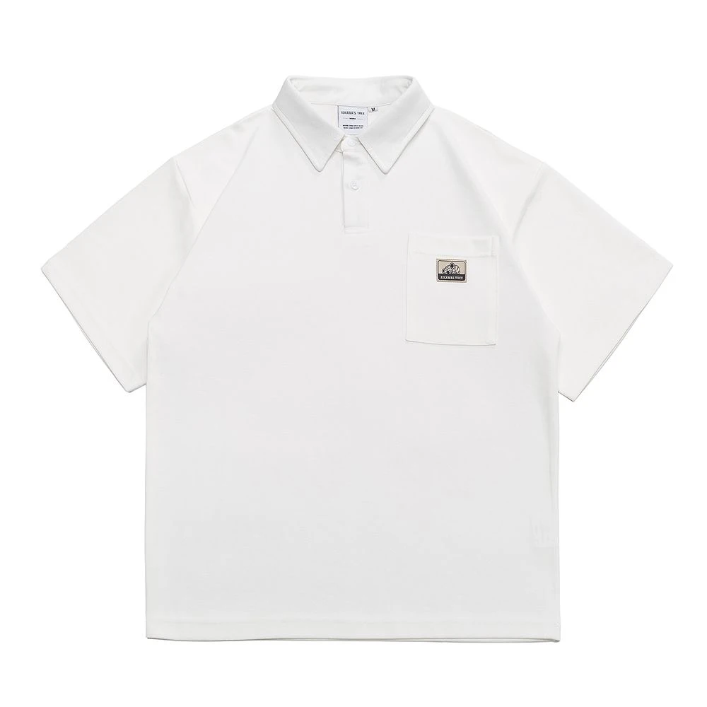 翻领短袖polo衫男潮牌男款2025新款潮流小众学院风半袖针织版型潮