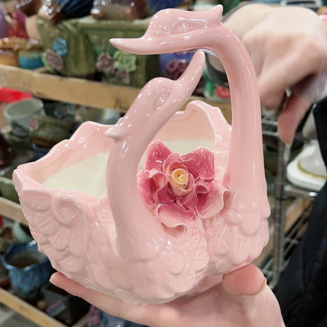 【闪购商品】陶瓷陶瓷多肉植物花盆