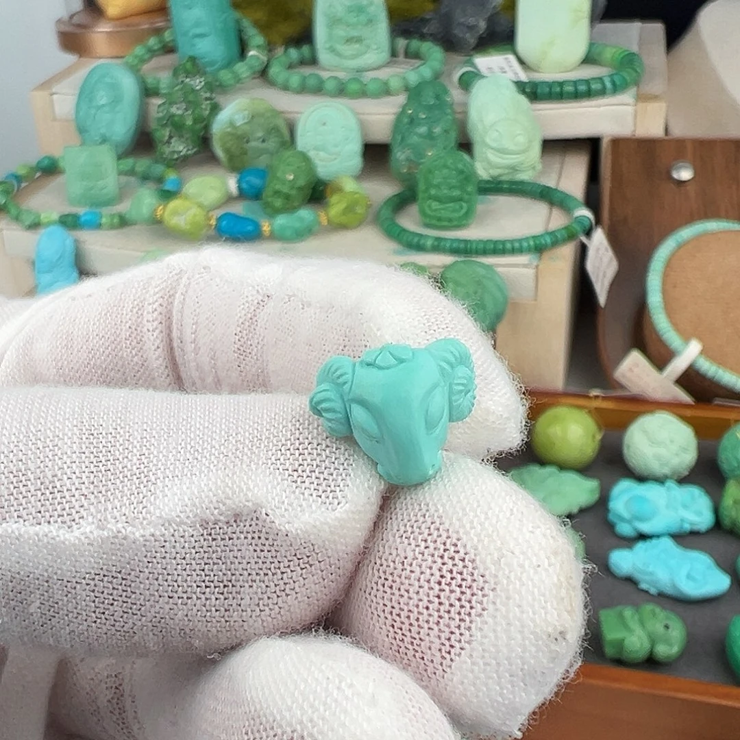 绿松石未镶嵌主播夏