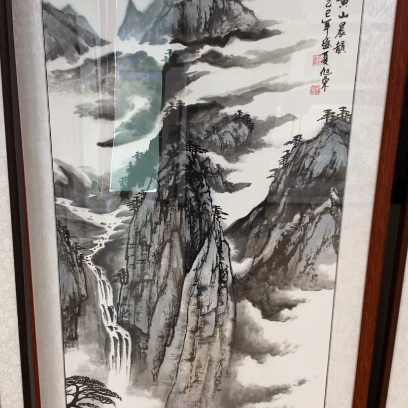 【闪购商品】国画手绘国画带框