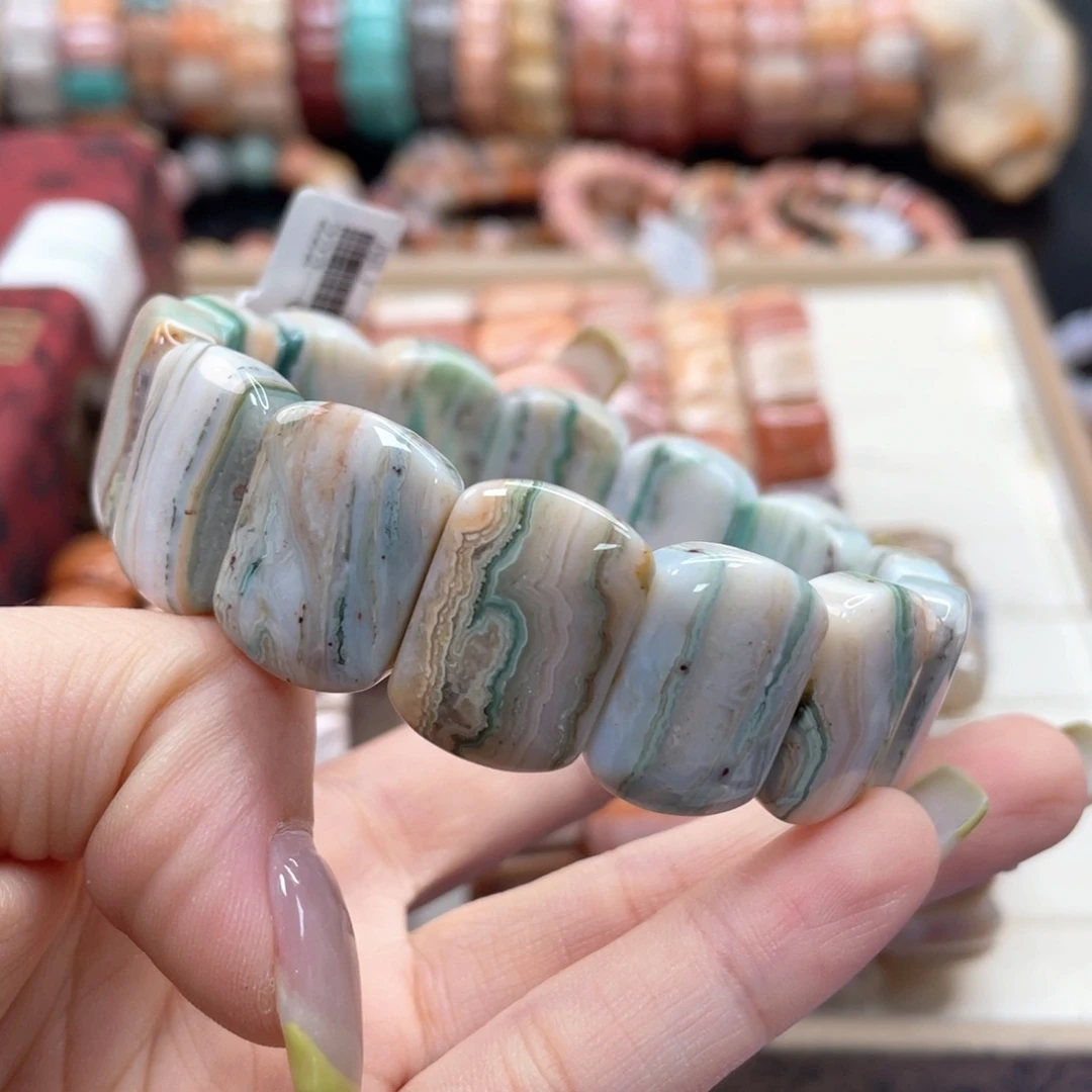 硅化珊瑚（珊瑚玉）手链未镶嵌南**悠928