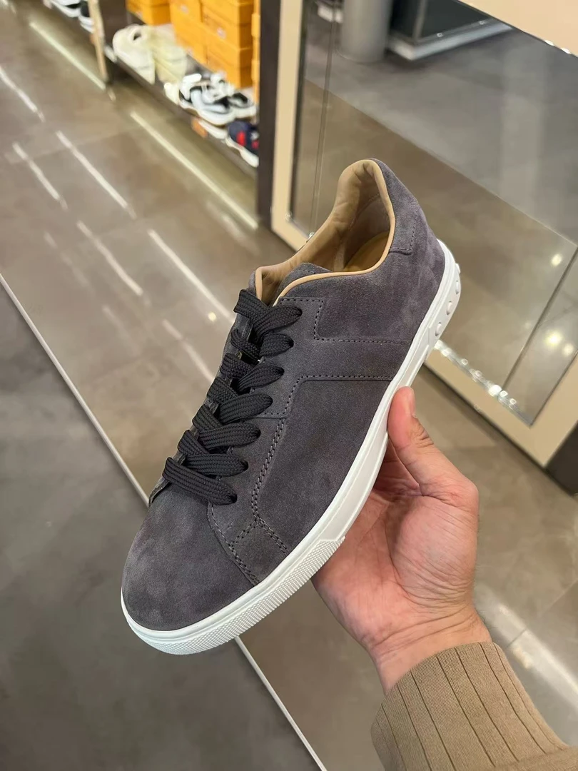 未使用 TOD’S/托德斯 男款纯色板鞋时尚休闲鞋