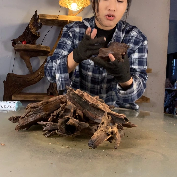醉***轩天然的云南紫柚木会黄水