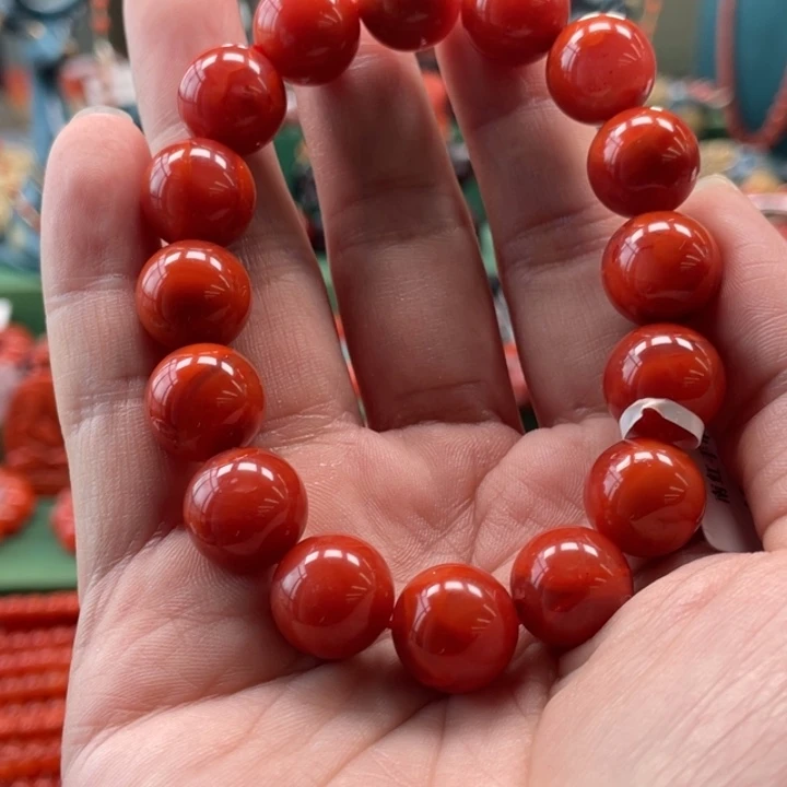 南红玛瑙瓦西13m未镶嵌