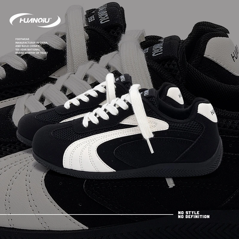 环球内增高情侣德训鞋女款爆款2026新款冬季女鞋休闲百搭透气板鞋