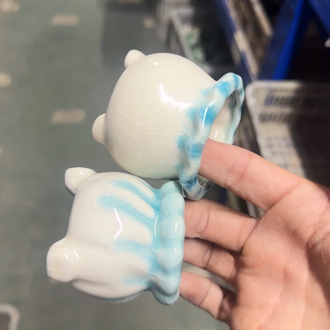 陶瓷2个··订单自动合并·口径误差0.5左右··