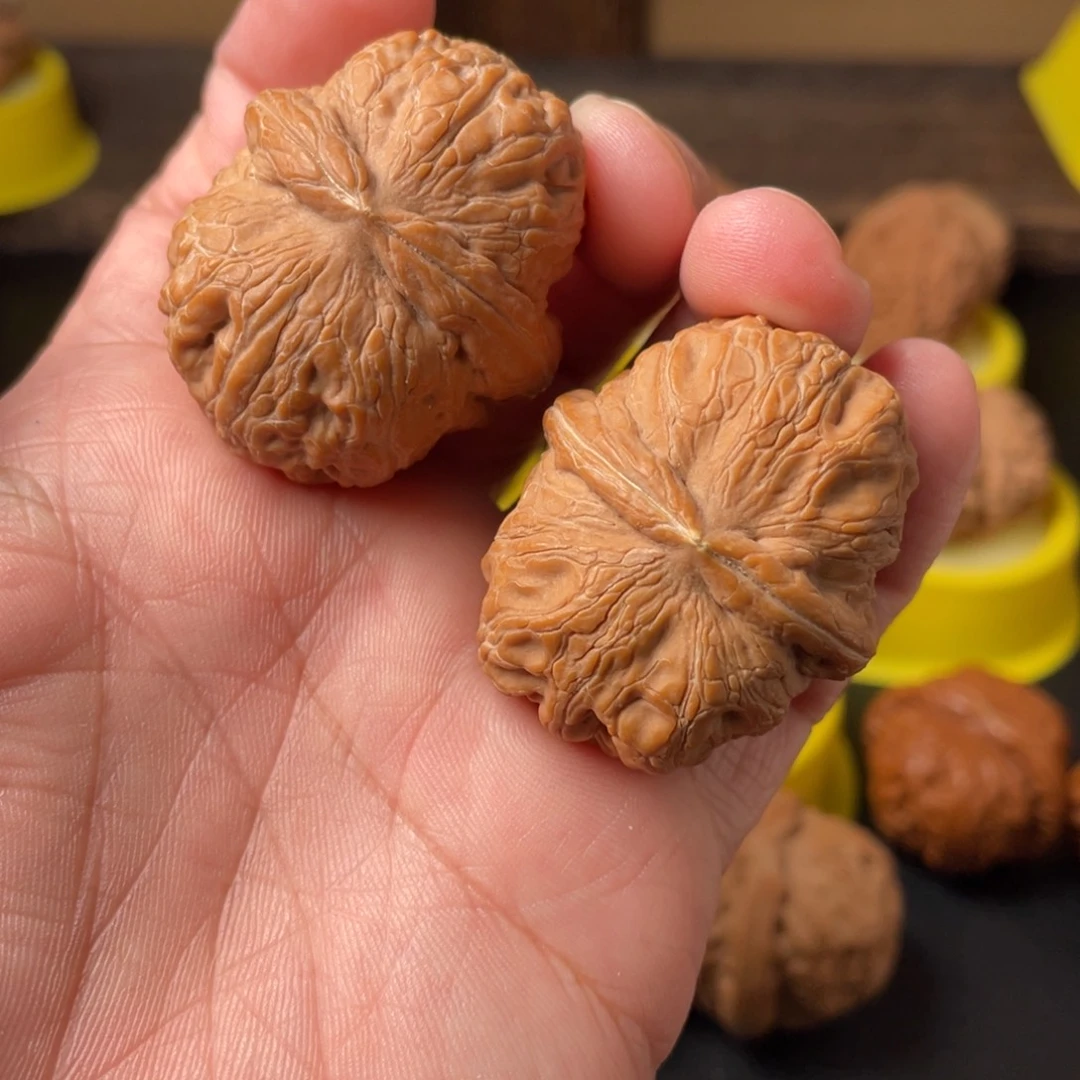 核桃一**金核农文玩核桃元宝