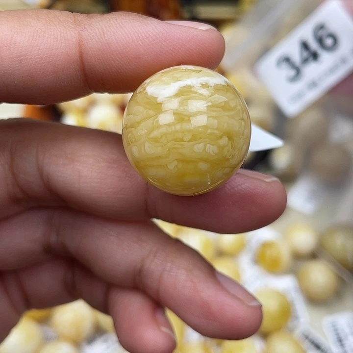 蜜蜡未镶嵌珠宝奇石22.7虎皮全