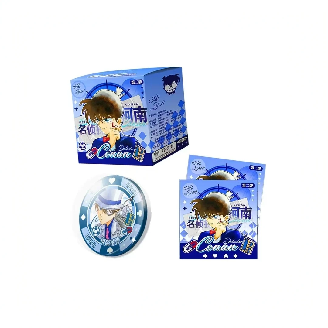 【雯雯】【玩法】AIYA文创柯南命运轮盘筹码币二弹