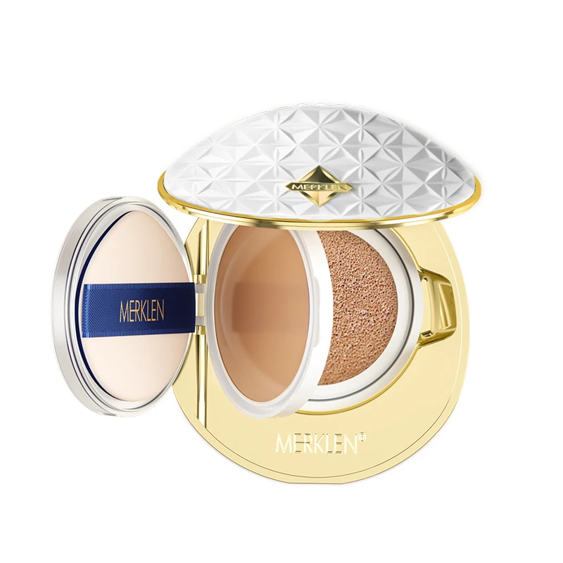 MERKLEN麦尔卡伦珍珠润肤无暇两用气垫霜