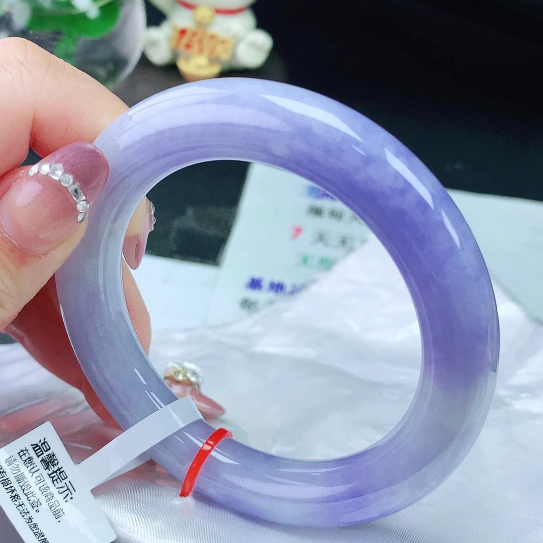 翡翠手镯未镶嵌57胖