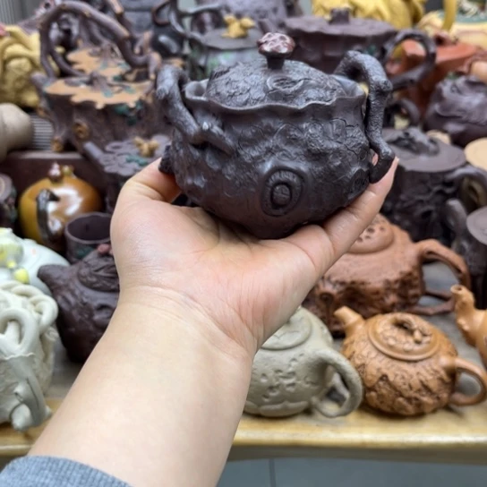 大***球紫砂茶壶紫砂茶具