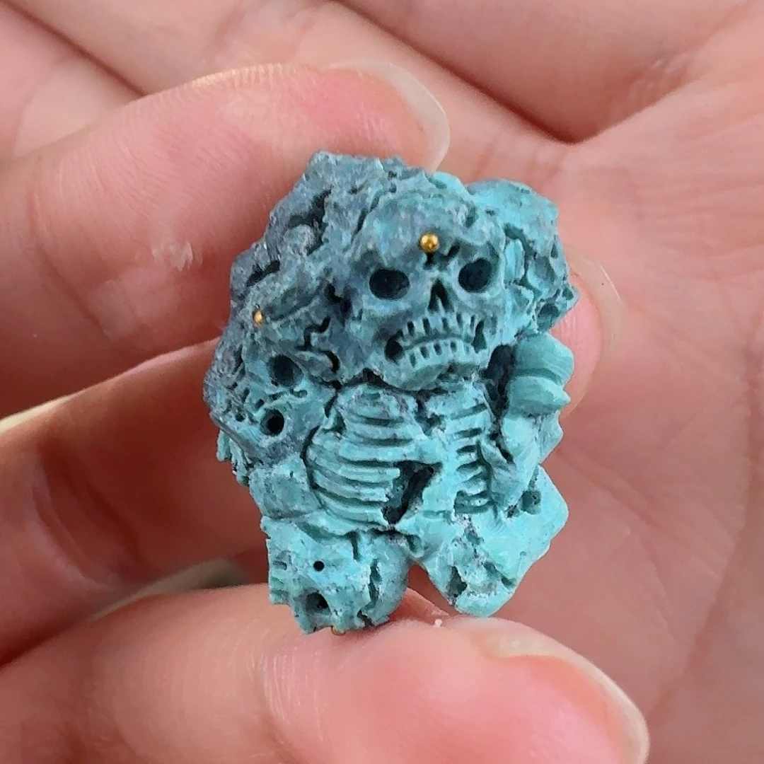 绿松石珠宝奇石未镶嵌