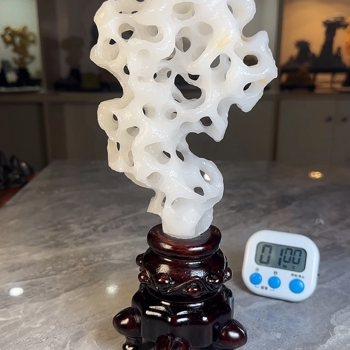 庆***王奇石茶宠鱼缸文房摆件