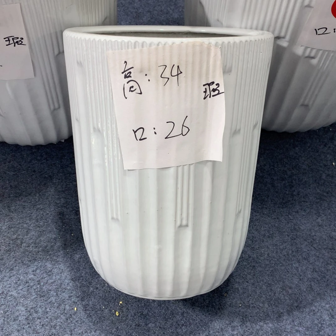 高温陶瓷花盆微瑕