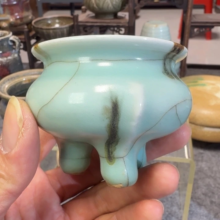 不***子摆件旧藏老窑，亏本冲量