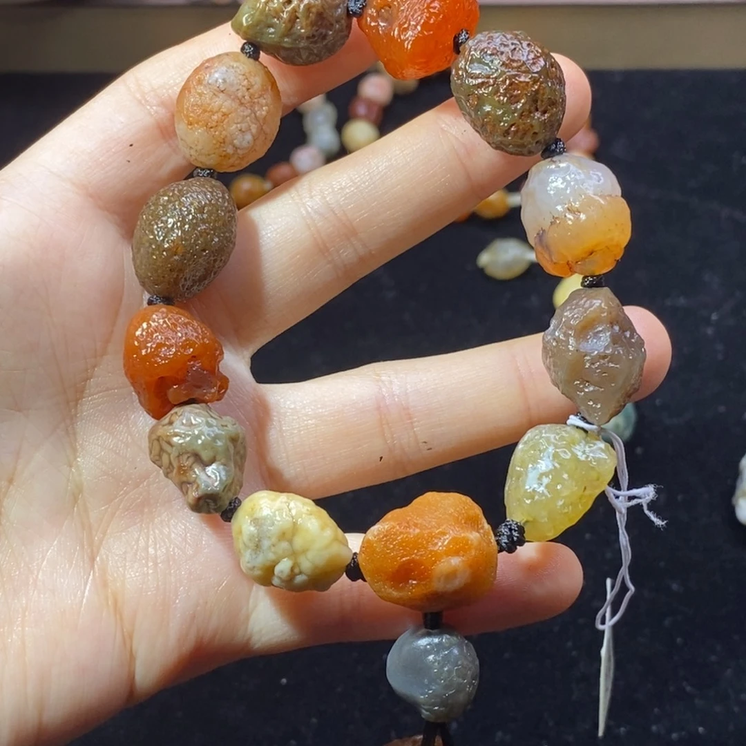 玛瑙/玉髓合金手链