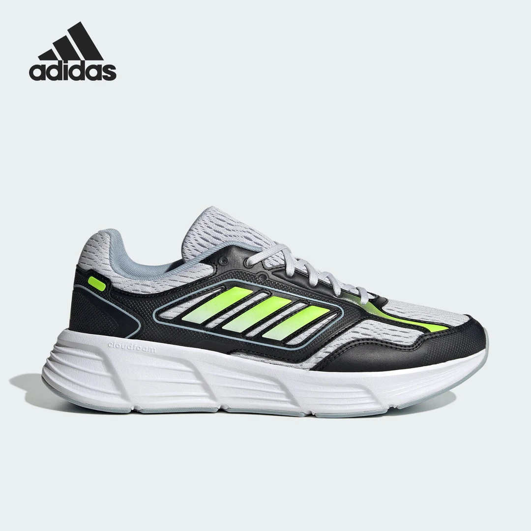 ADIDAS/阿迪达斯GALAXY STAR M 男士黑色休闲跑步运动鞋 IG0761