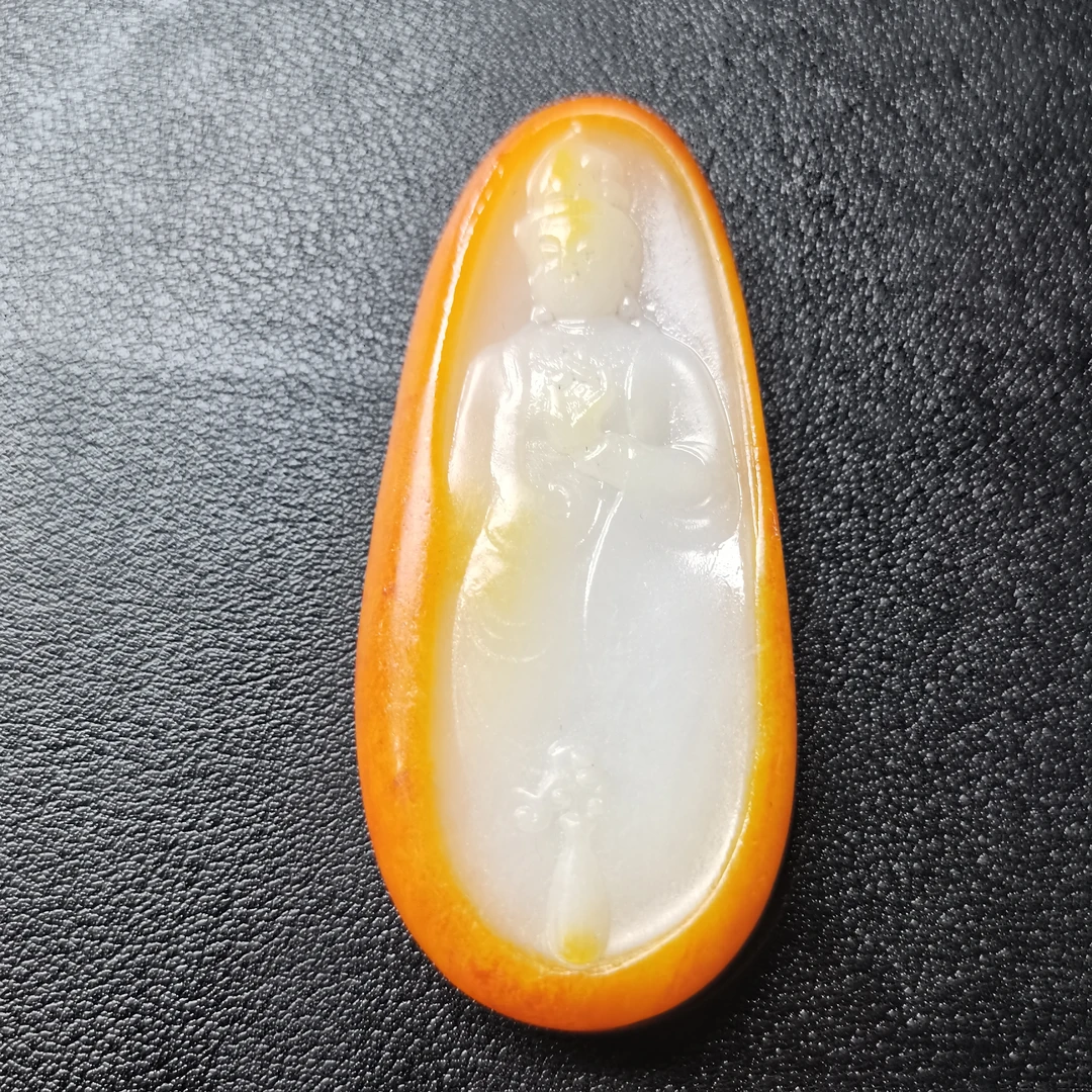 新疆和田玉宝瓶观音