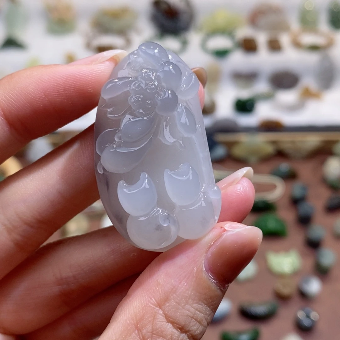 颈饰未镶嵌和田玉