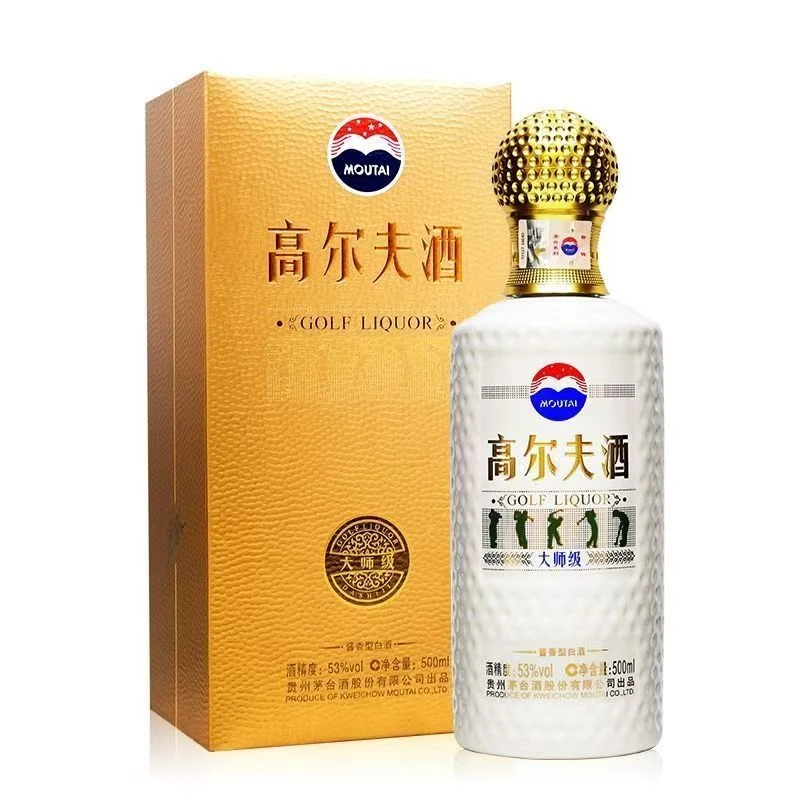 KWEICHOW MOUTAI/贵州茅台高尔夫酒 大师级 【猎枭】53度500ml