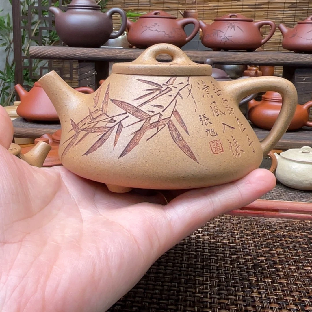 茶壶紫砂宜兴原矿紫砂手工制200