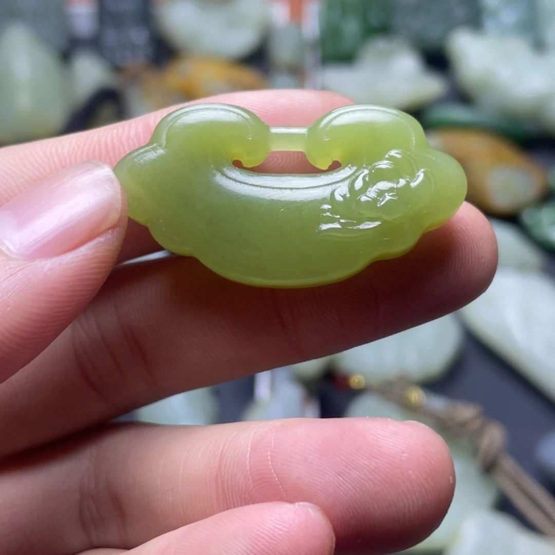 吊坠(不含链)未镶嵌和田玉