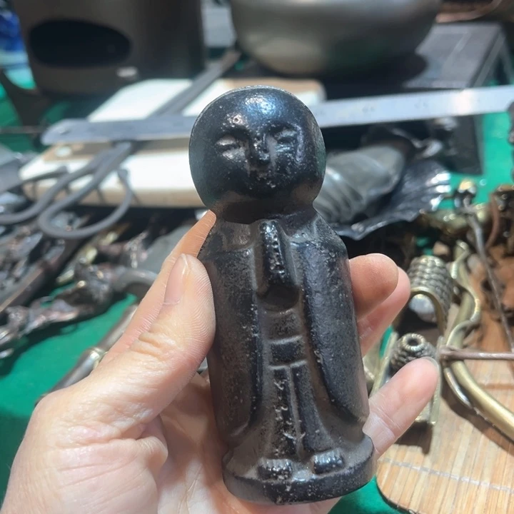 蜜安罐瓷香炉锡茶则