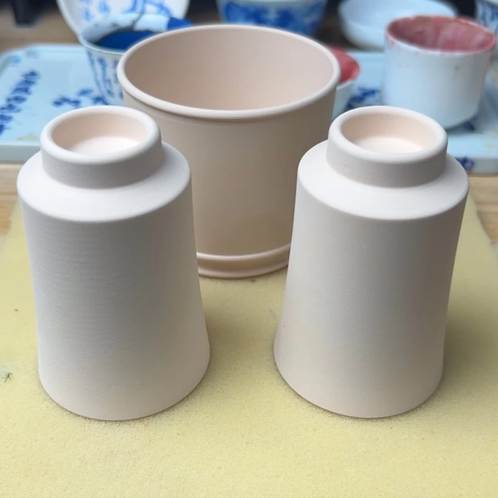 杯鹭**迹DIY手绘手工泥坯