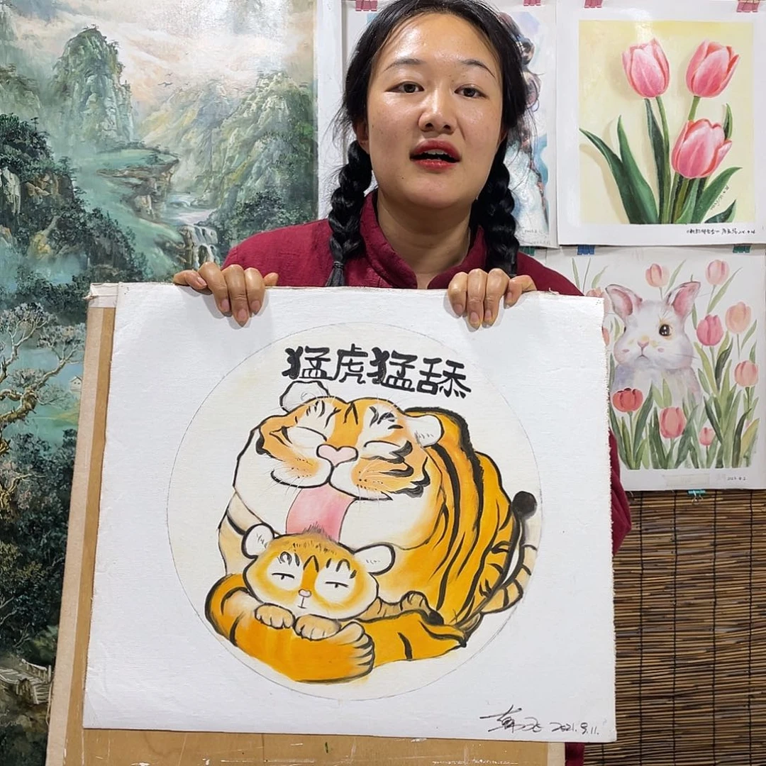 油画薇爽 恭喜竞拍成功