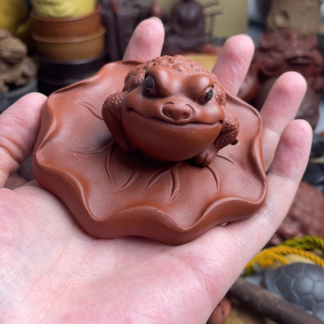 紫砂茶宠小*哥紫砂瑕疵