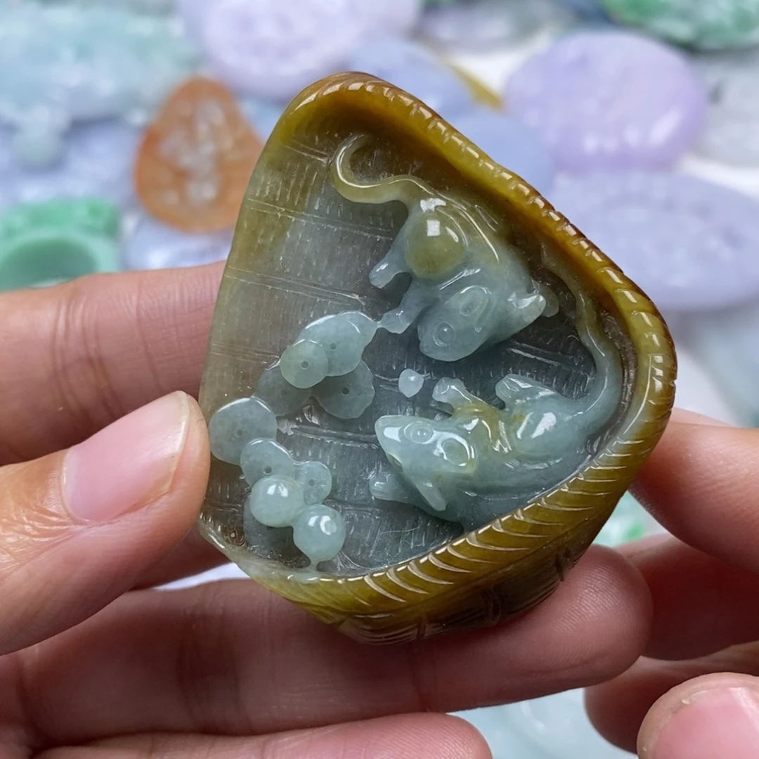 颈饰未镶嵌翡翠翡翠